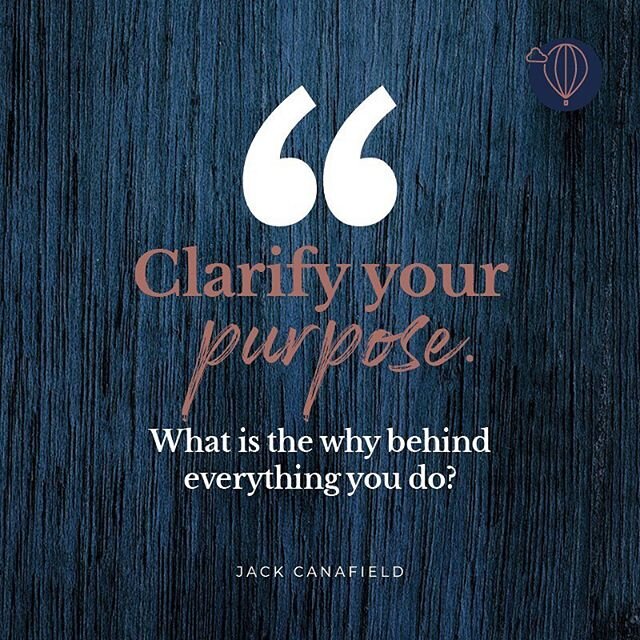 Clarifying your purpose will not only empower you but also help give you a clear idea of the path your business should walk.

Without it, it is like wondering in the woods aimlessly with no map and no end destination.

#purposefilledprofit #findyourw