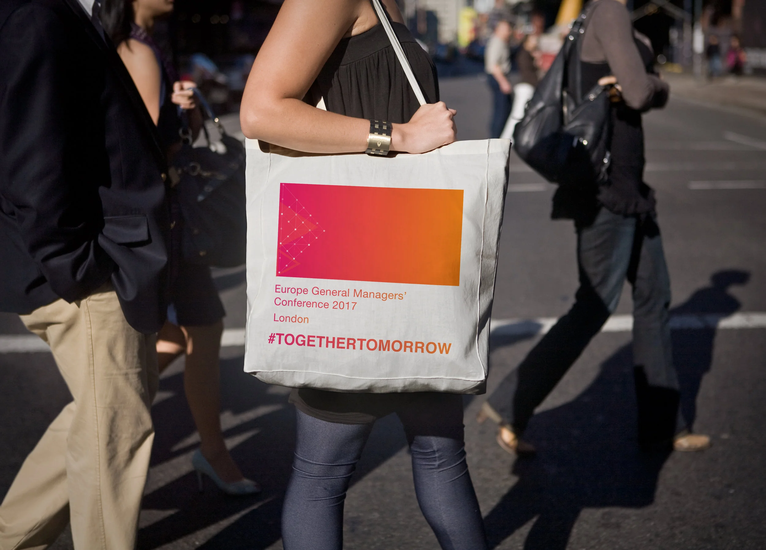 Cactus Design Studio Conference Branding bag
