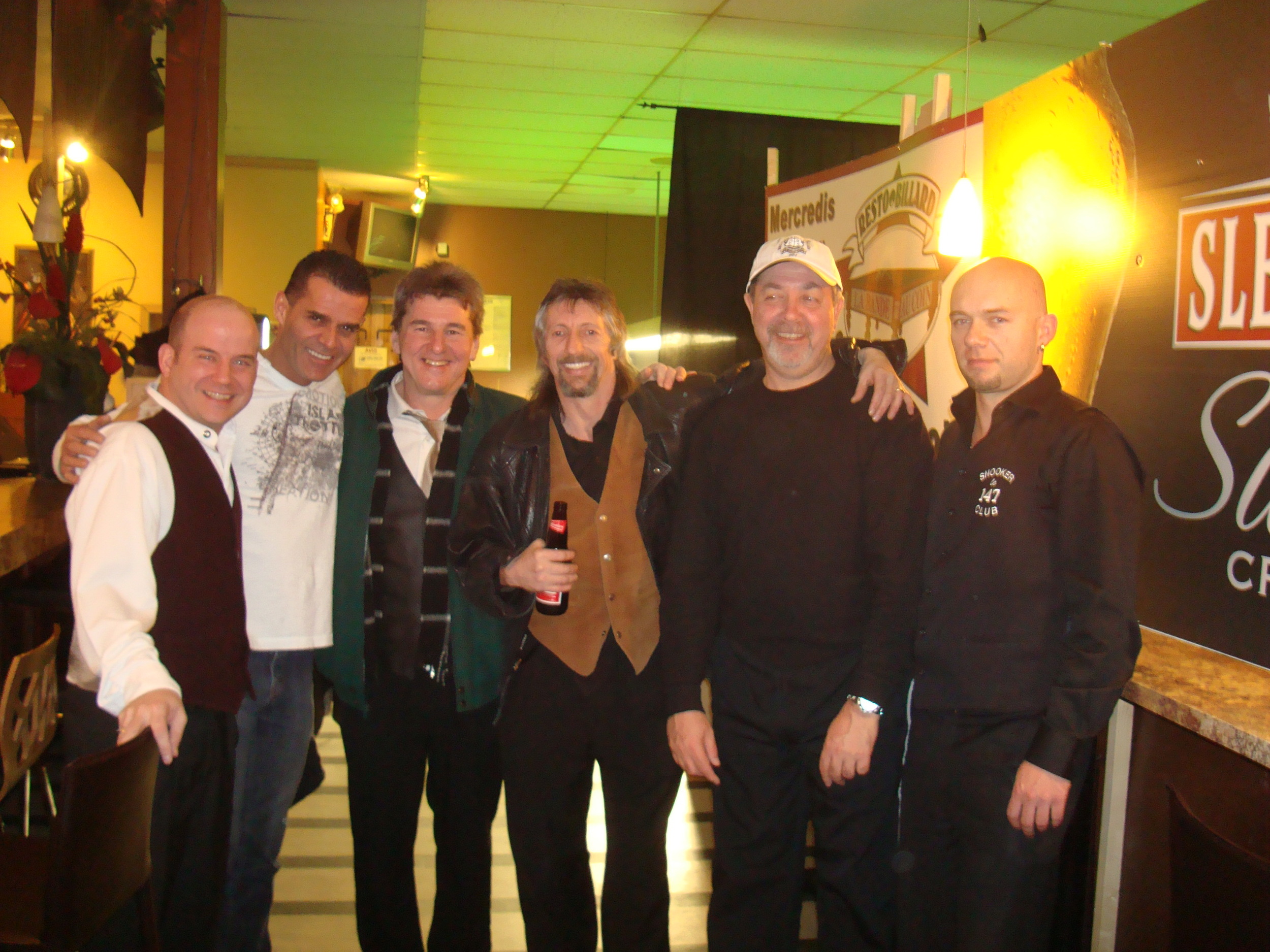  Jeff Kennedy, Pierre Sanscartier, Kirk Stevens, Yves Hort, Bob Chaperon &amp; René Brind'Amour 