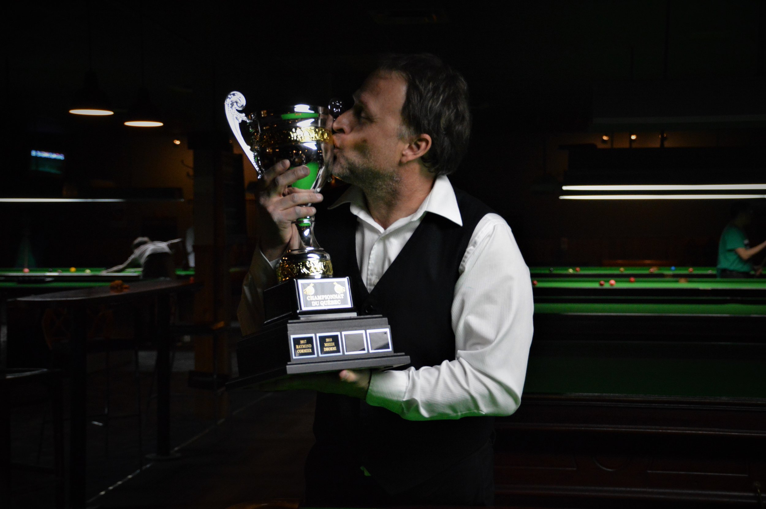 Champion de Snooker du Québec 2019 - André Roy