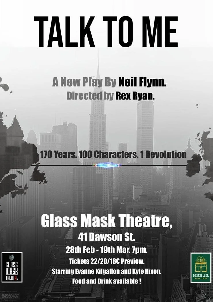 TALK TO ME at Glass Mask Theatre finishes this week!