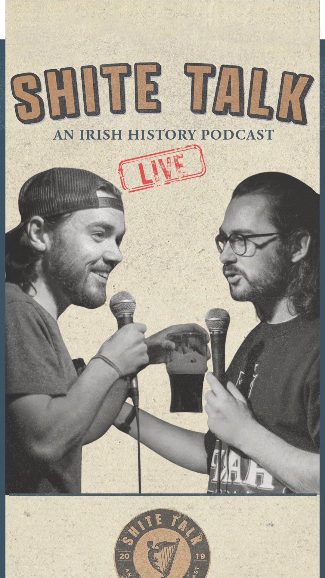 Carlow Arts Festival 2024 -Shite Talk: An Irish History Podcast - Live