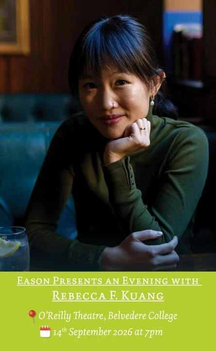 SOLD OUT: An Evening with Rebecca F. Kuang at the O'Reilly Theatre – 14 September 2026