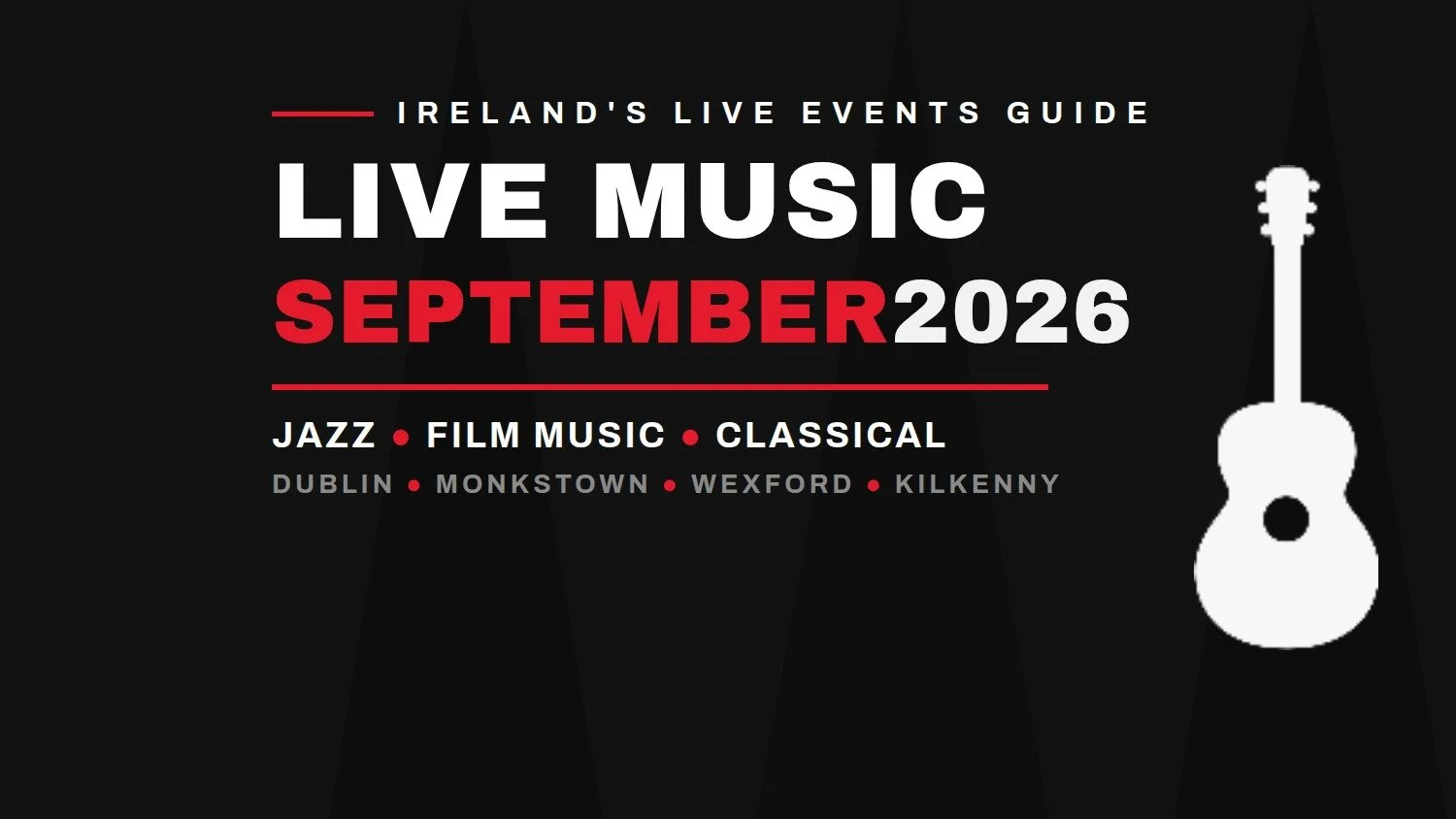 Live Music in Ireland: September 2026