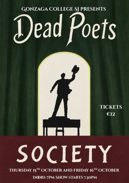 Dead Poets Society at Gonzaga College, Dublin - 15 and 16 October 2026