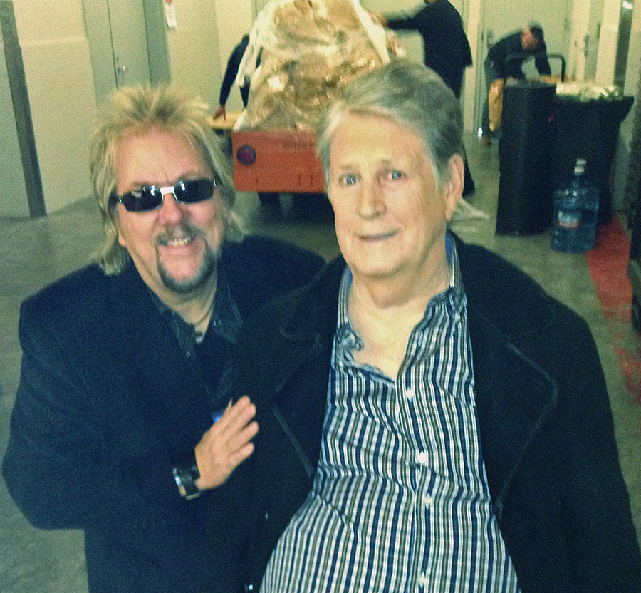 Thanking a personal hero, Brian Wilson.