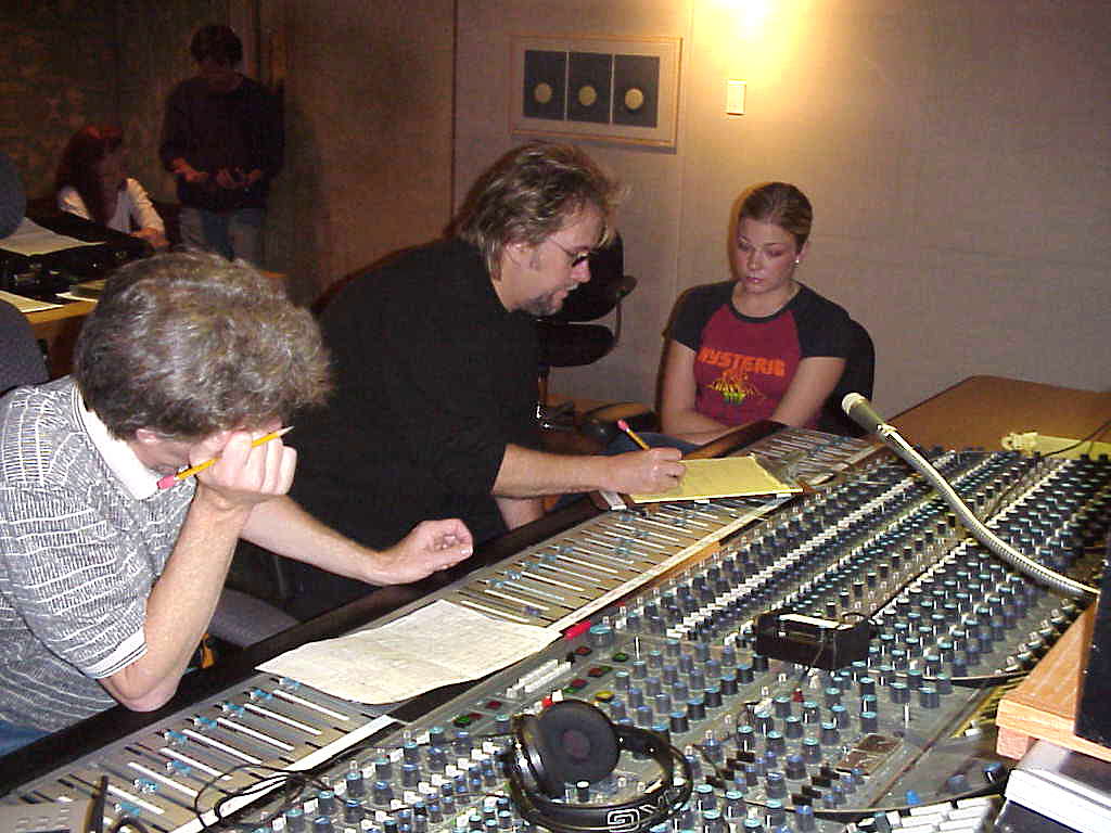 Recording Thank You Bill Graham tribute song with Leann Rimes