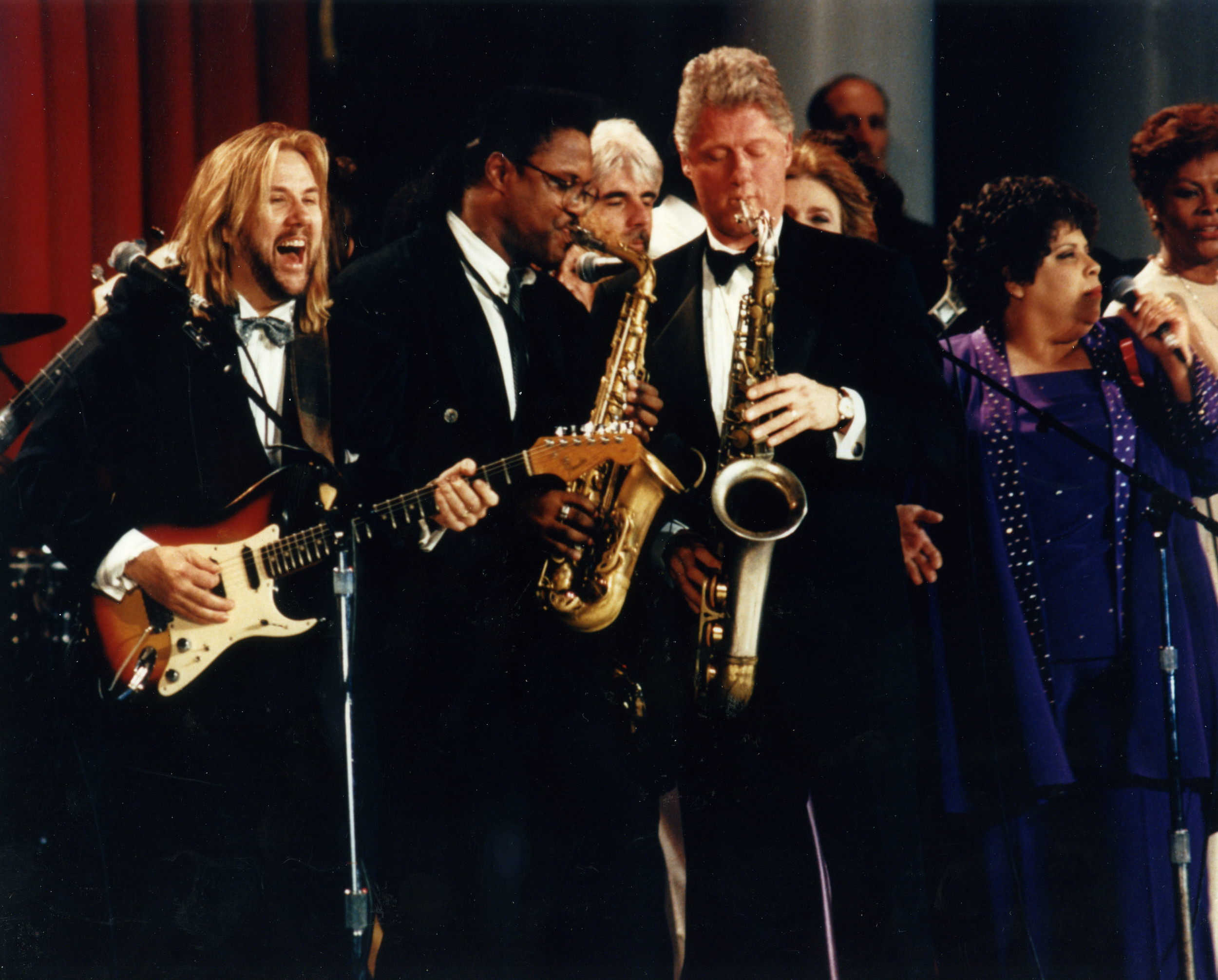 David music directing President Clinton's 1993 Arkansas Ball