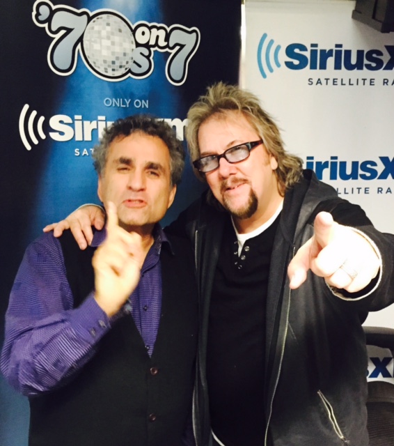 David with Sirius's Steve Leeds