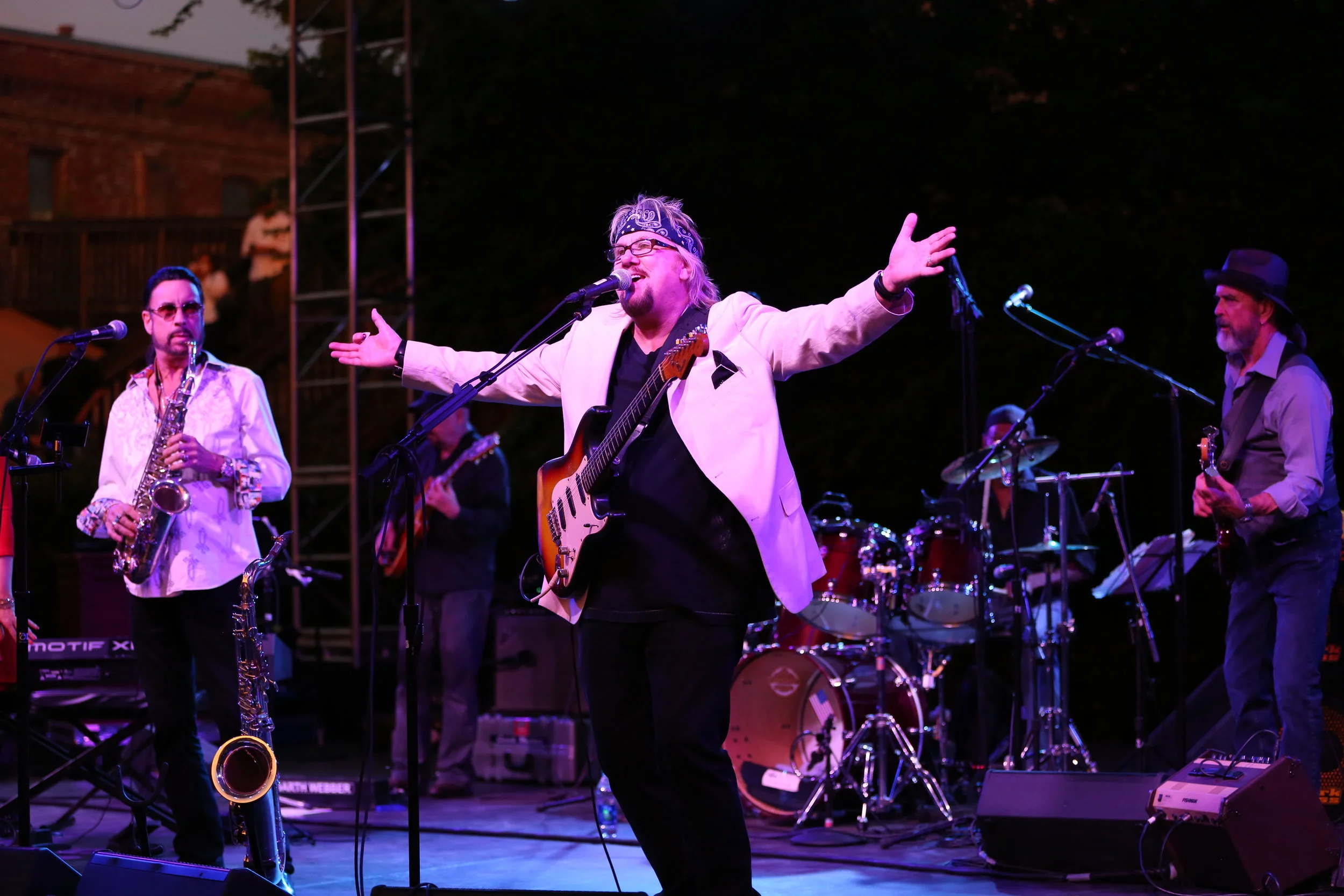 David Performs at Private Target/NASCAR Event