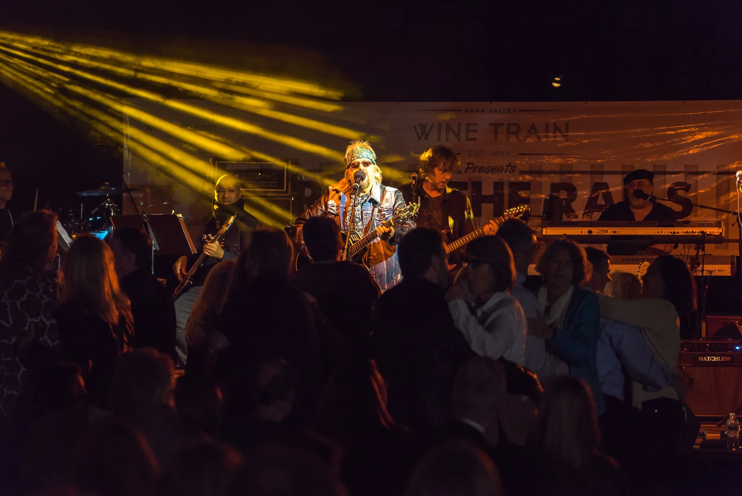 Oct 5 Napa Wine Train Concert Outdoors at Krug Winery "Rock The Rails"