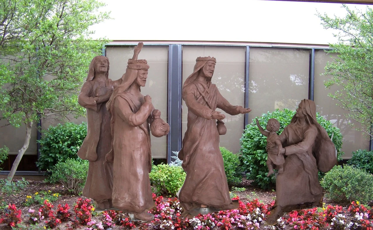 "Nativity Scene" Shelley Kolman Smith (a work in progress)