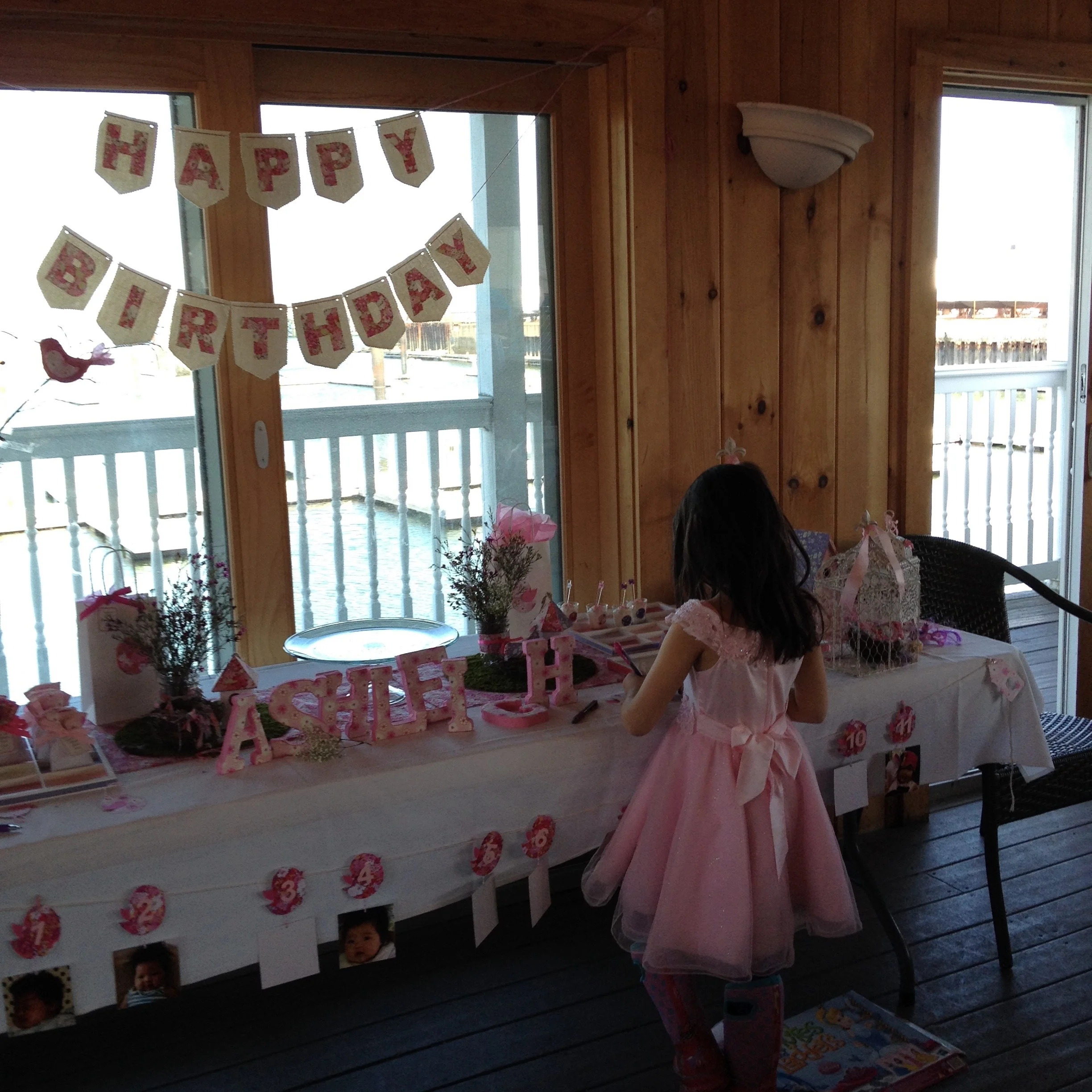 First Birthday party for Ashleigh