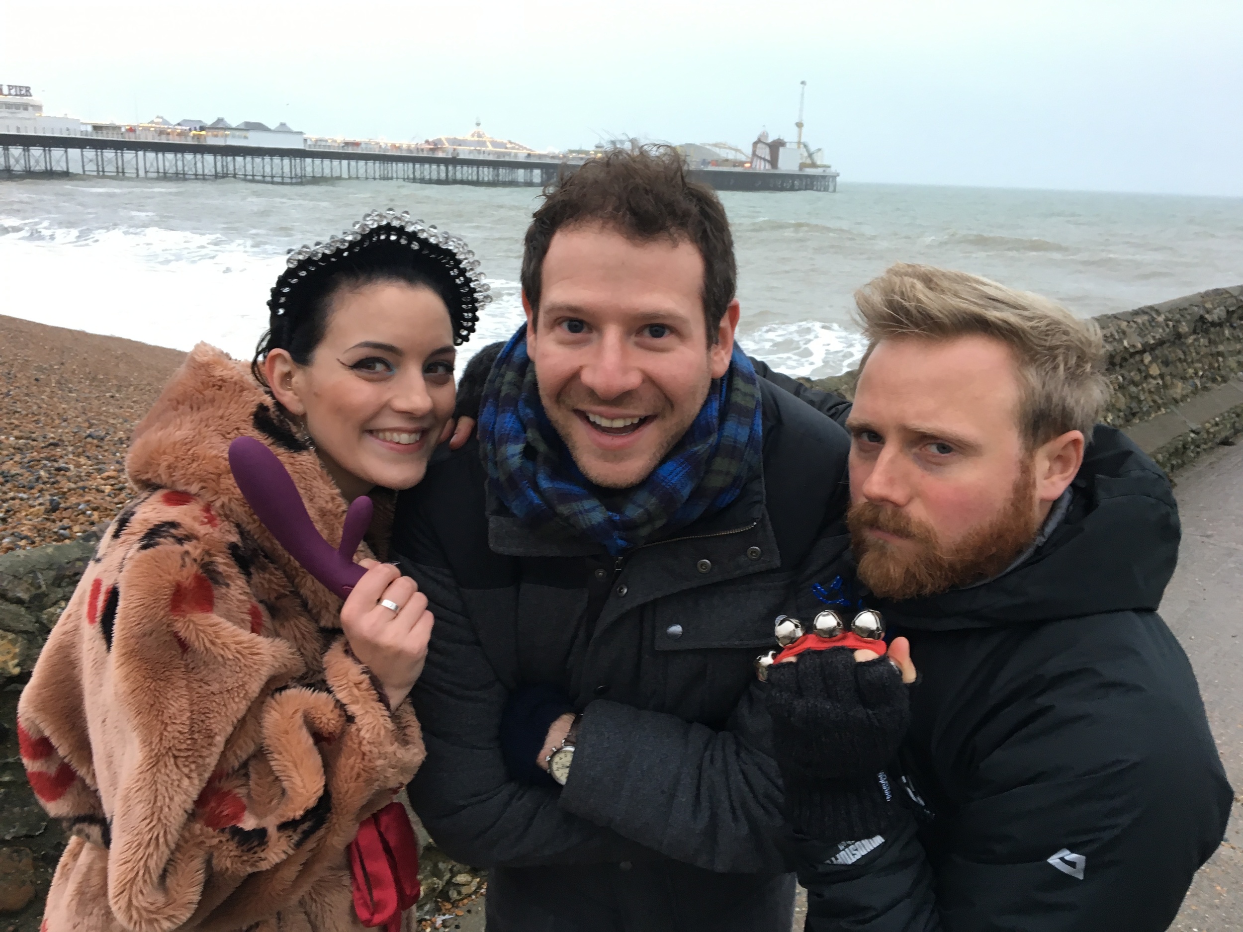  The Modern Mann team decamp to Brighton. It's Winter, you know. Mum always says to bring your scarf, and your vibrator. 