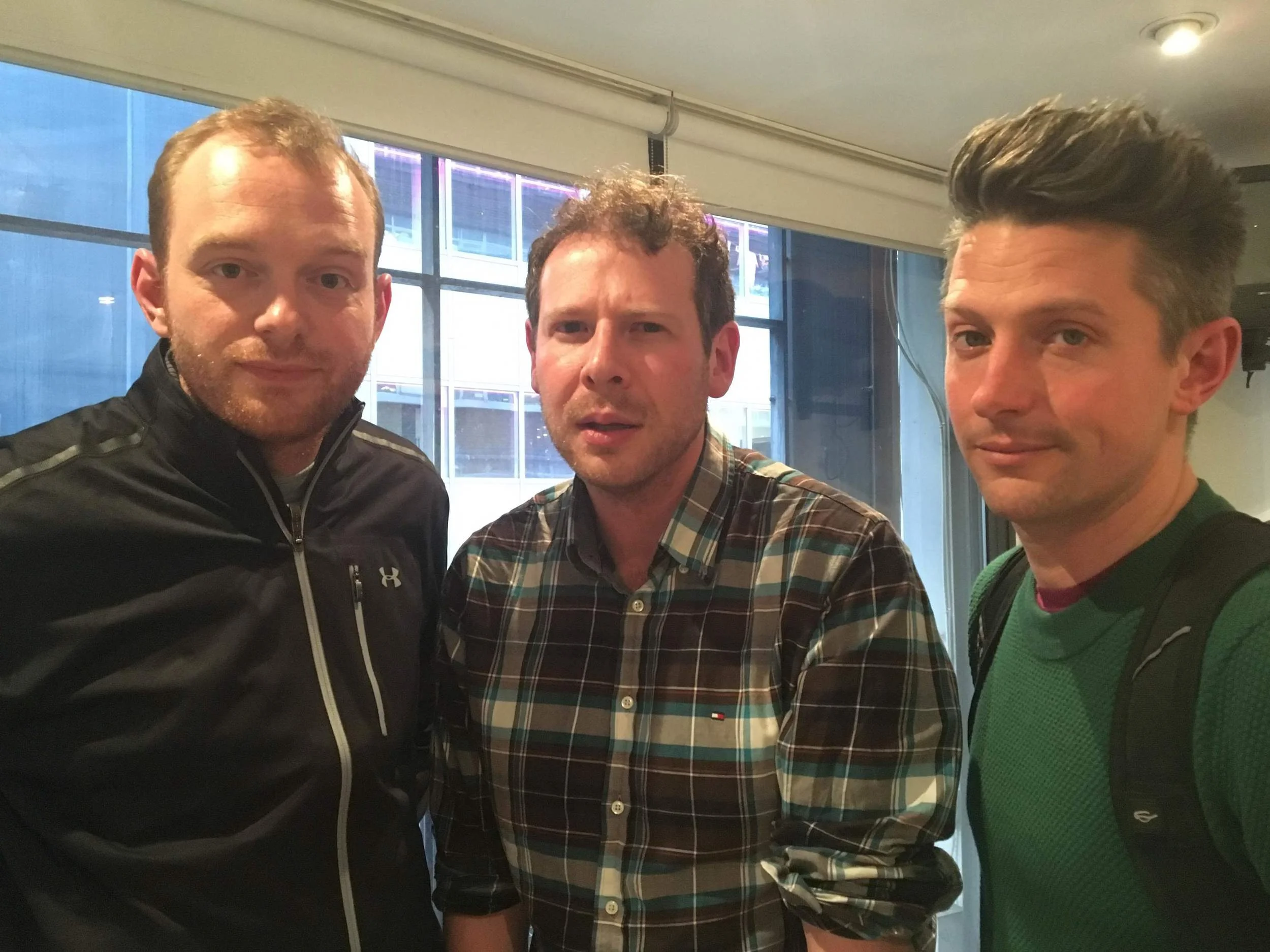Price, Mann, Goldsmith: this is what three tired men look like