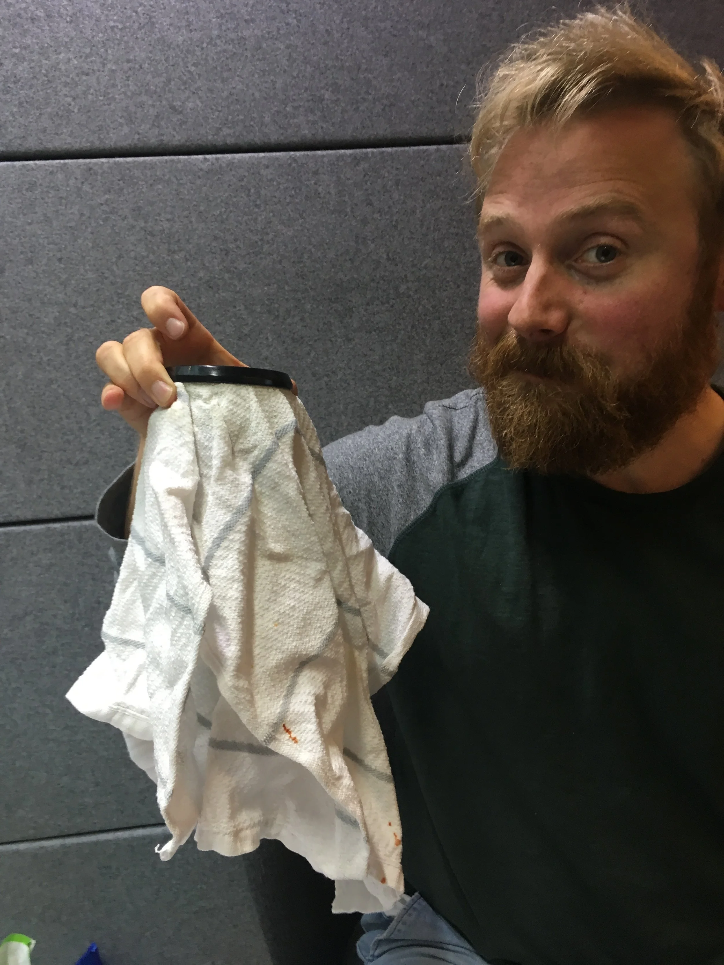 Ollie Peart and his scary home-made kefir