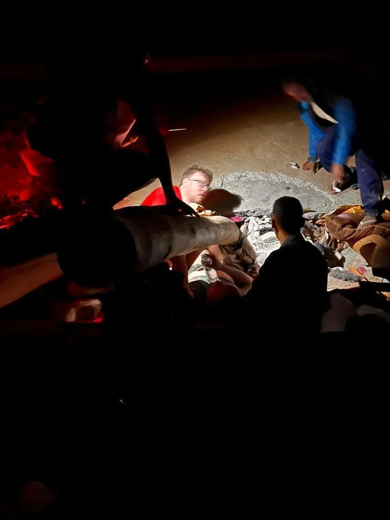   The rescue operation  