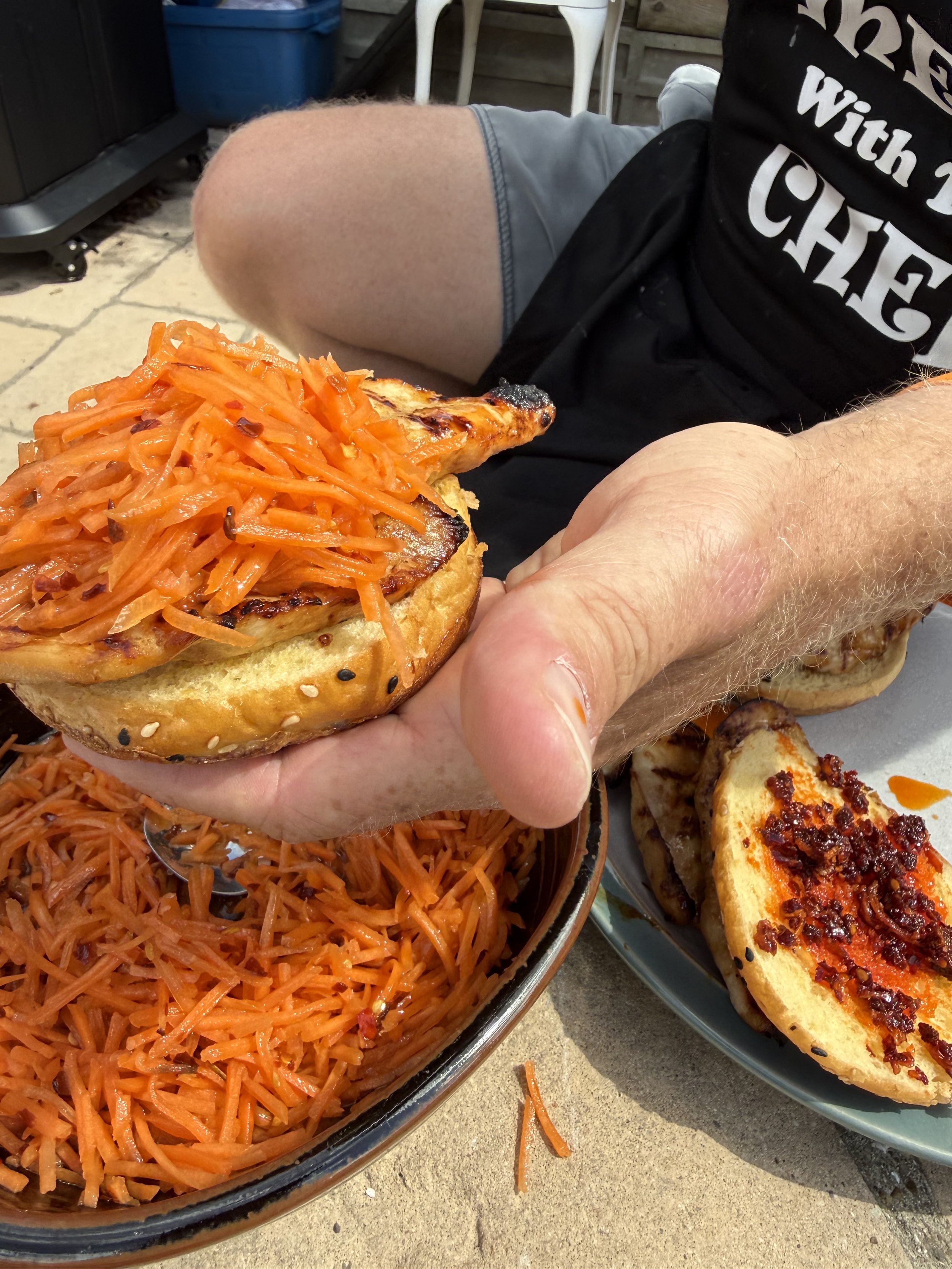 Ollie's Swicy Chicken Burgers