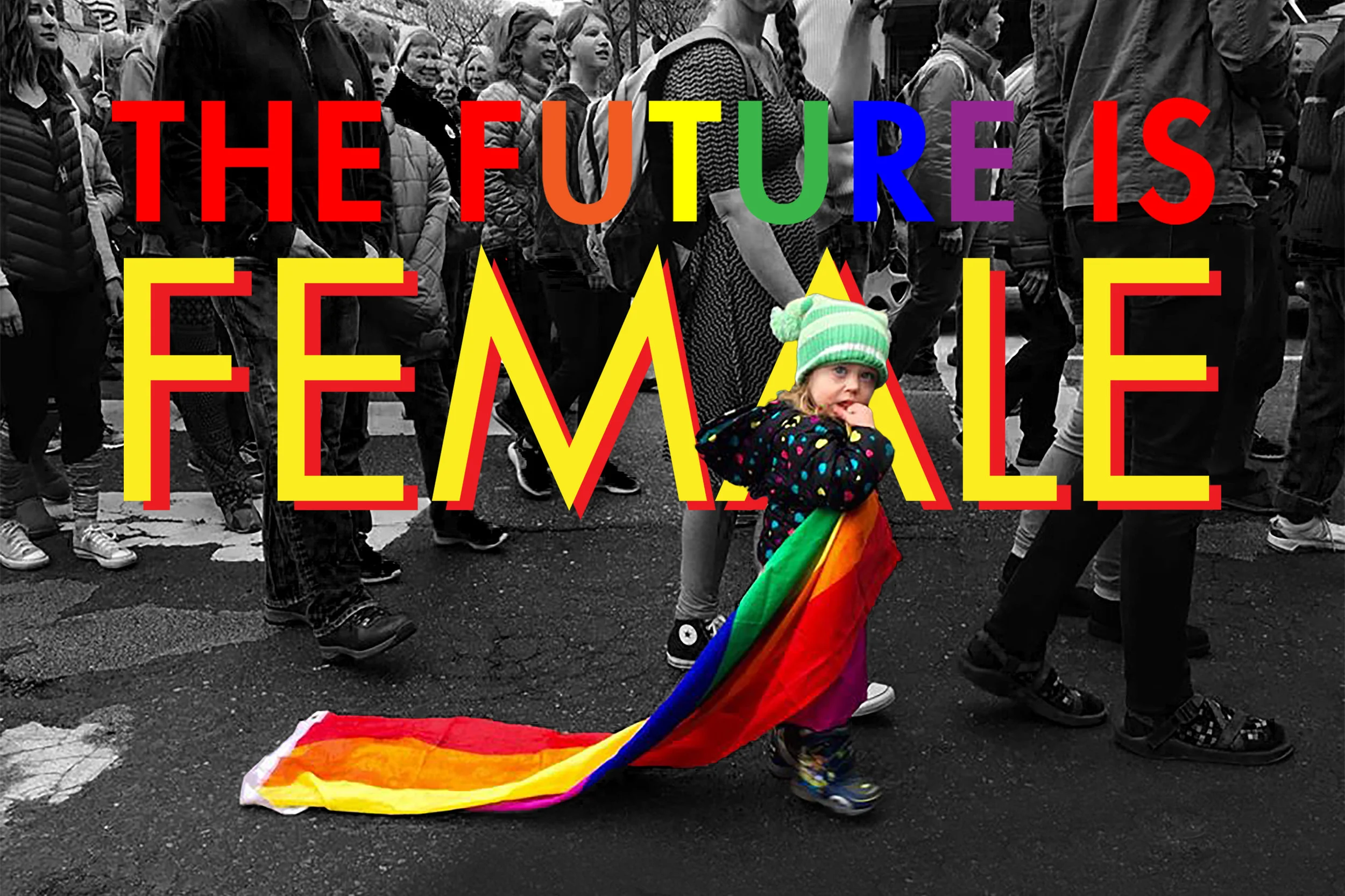  Poster created after participating in the Ann Arbor Women's March on January 21st, 2017. 
