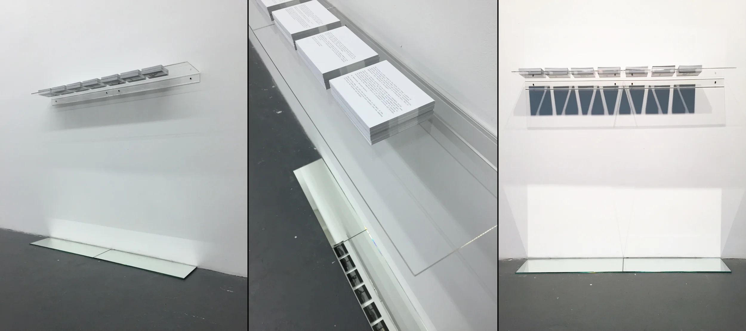  Installation view.&nbsp; The Experimental Space, Long Island City, NY.&nbsp; 