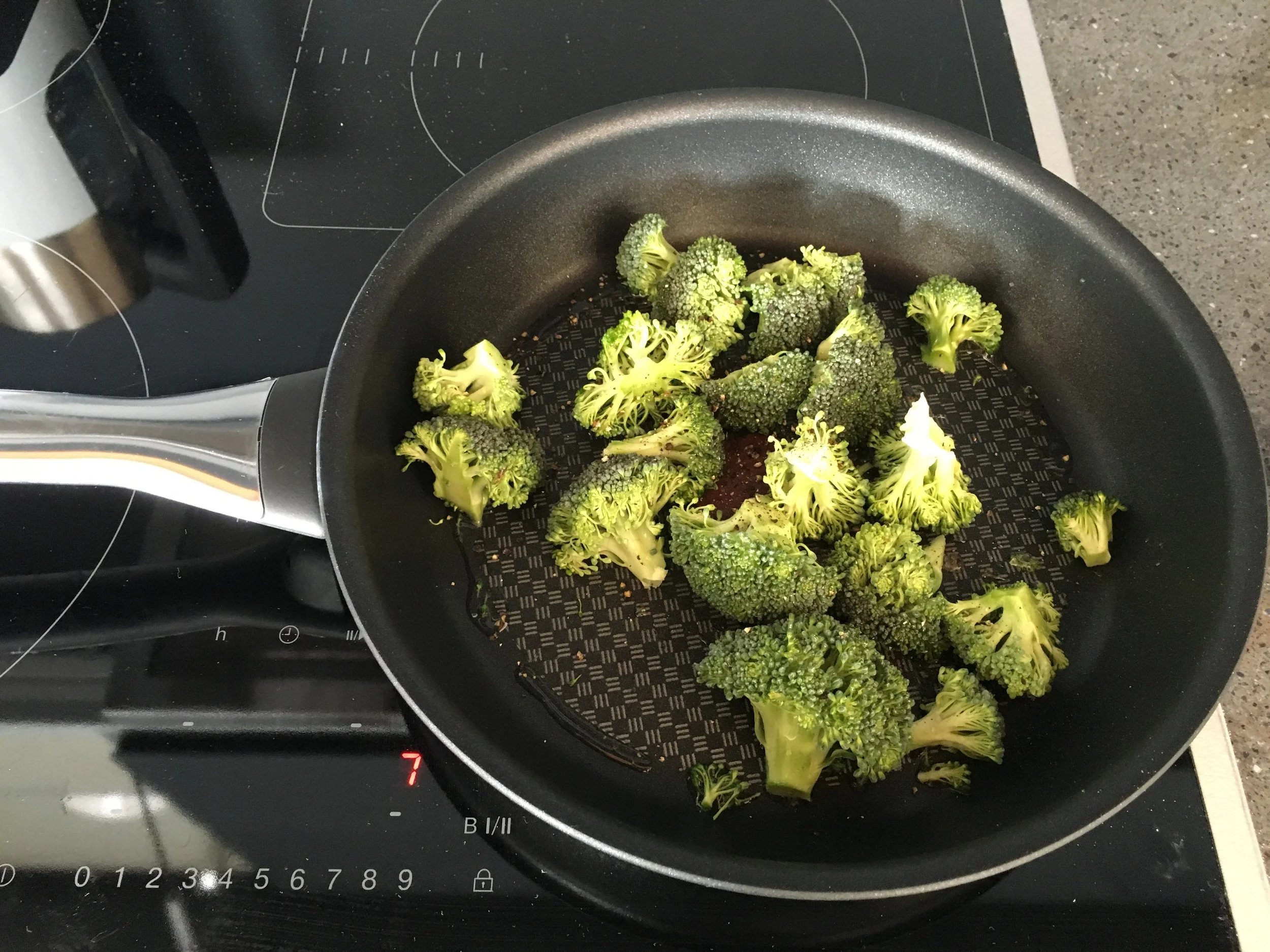 Step 3: Add freshly ground black pepper and any other low sodium seasoning of your choice
