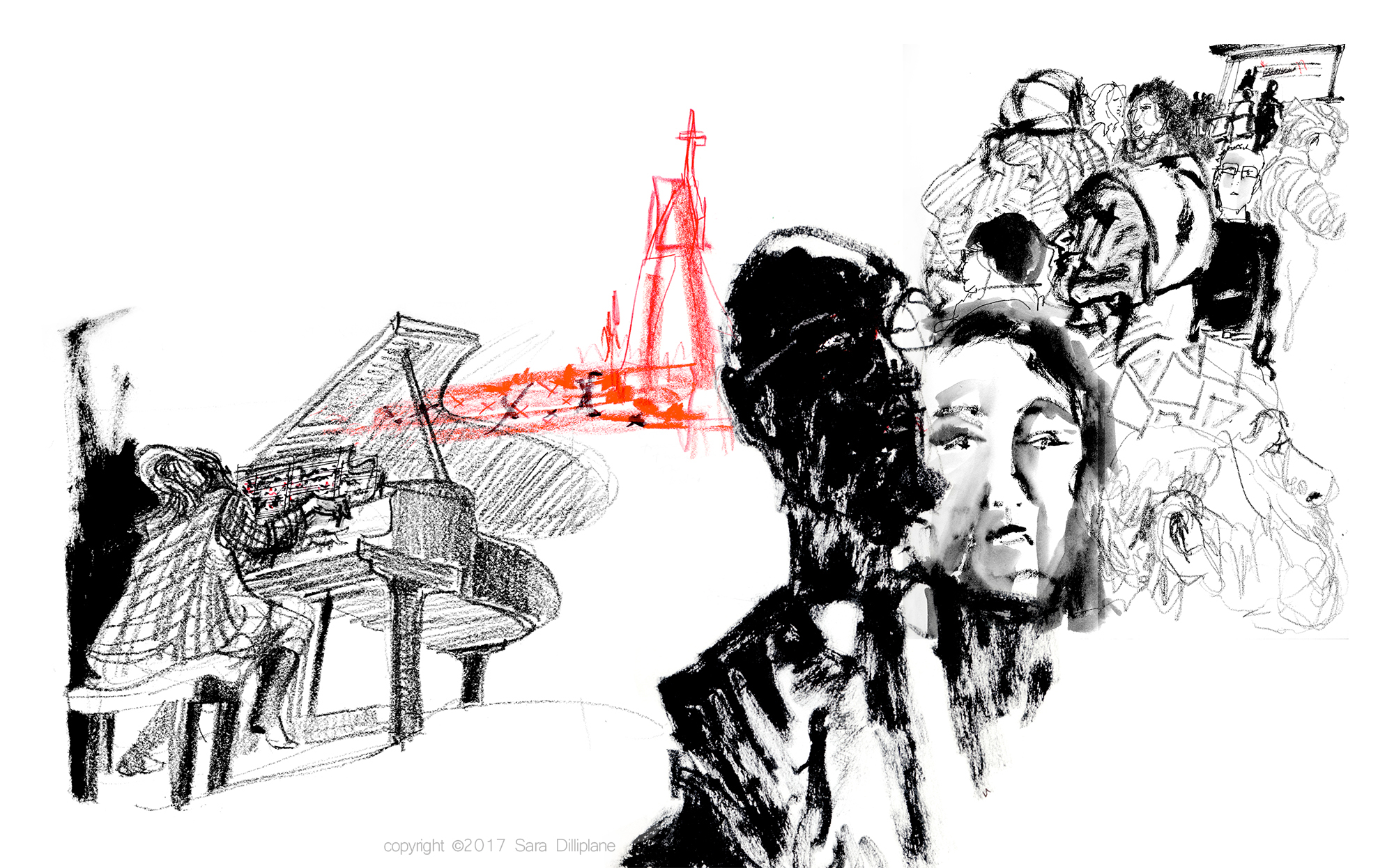 Harvard University's Music, Race, and Justice/Black Lives Matter conference. Pianist Karen Walwyn musically tells the story of slavery and the 2015 shooting at the Mother Emmanuel Church in S.C.