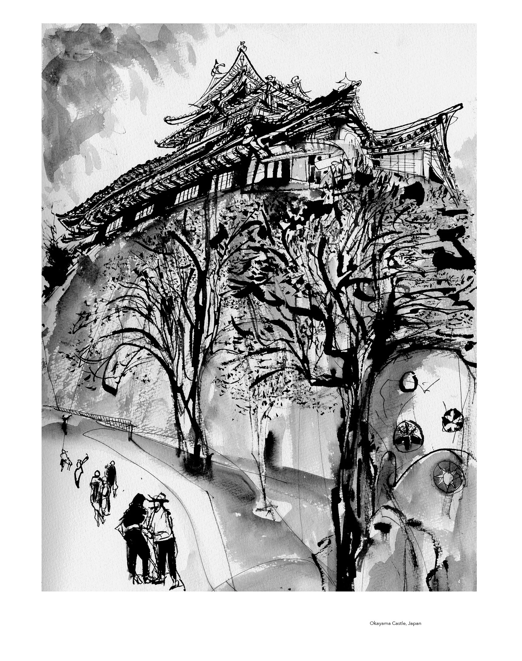 Okayama Castle, Japan