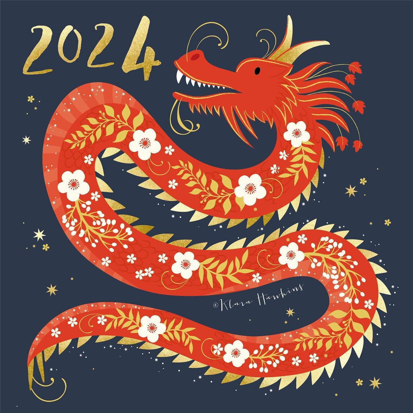 At last&hellip;. Year of the Dragon! 
My daughter, step-daughter and I were all born in the year of the dragon. Anyone else? Does this mean we&rsquo;re all going to have a splendifulous year?? Probably not but I&rsquo;m pretending it does. There&rsqu