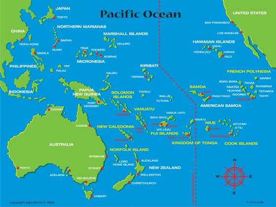Samoa Map