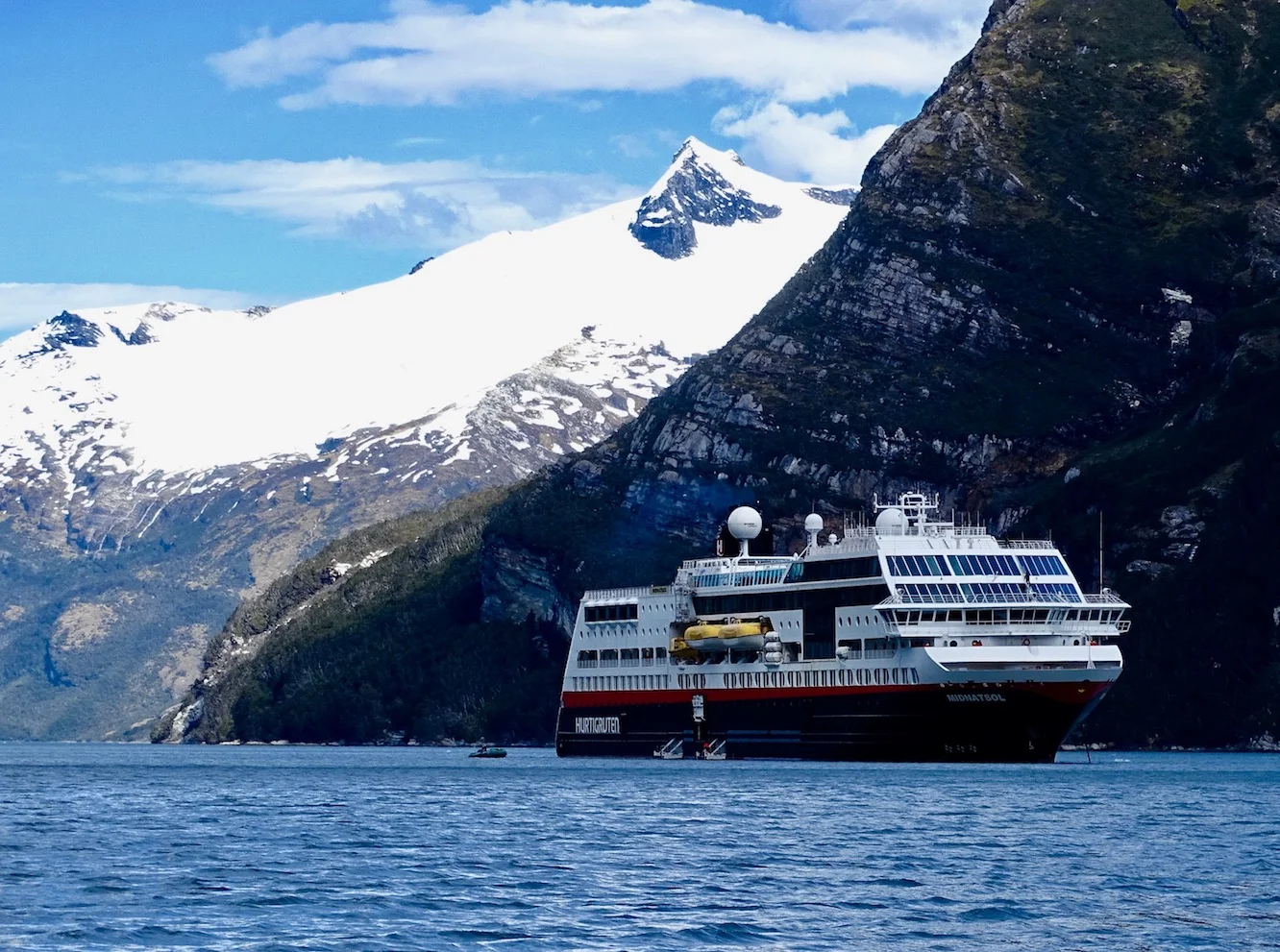Ms Midnatsol Garabaldi Glacier The Road Lance Traveled