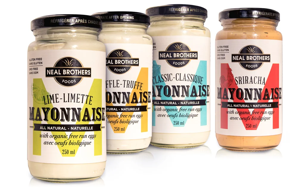 Neal Brothers Mayonnaise Packaging Design