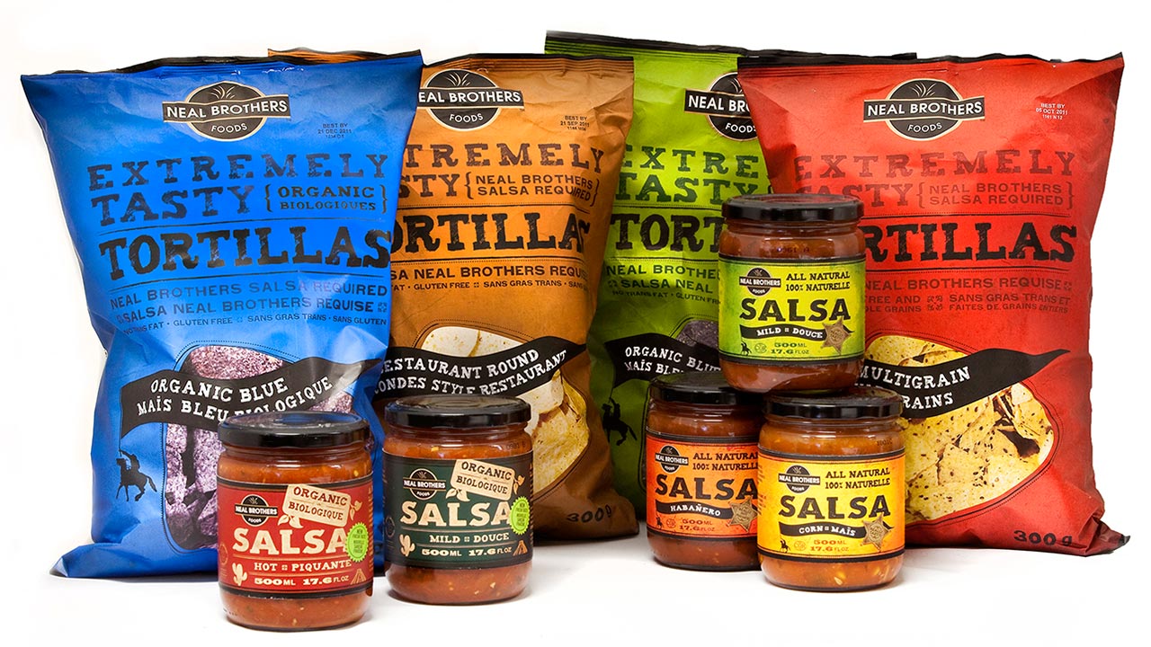 Neal Brothers Extremely Tasty Packaging Design