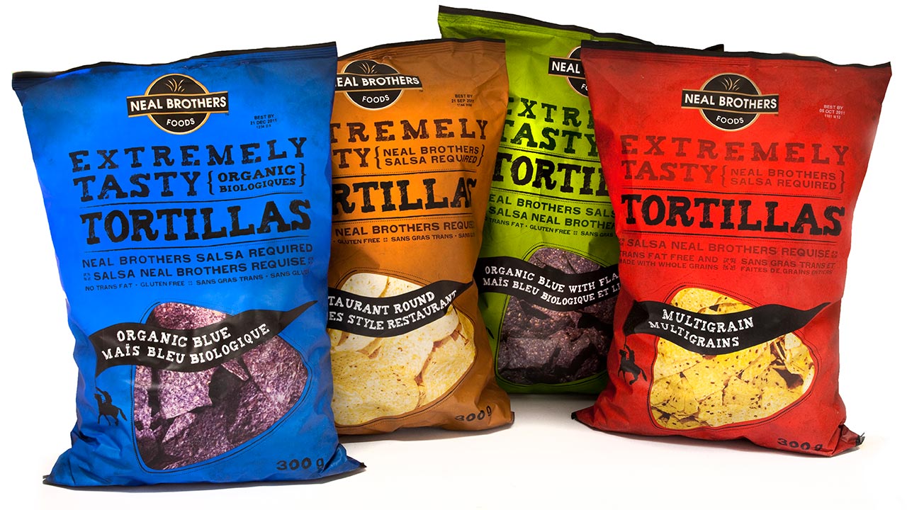 Neal Brothers Extremely Tasty Packaging Design