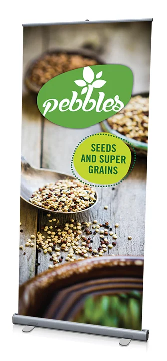 Pebbles Tradeshow Banner Design