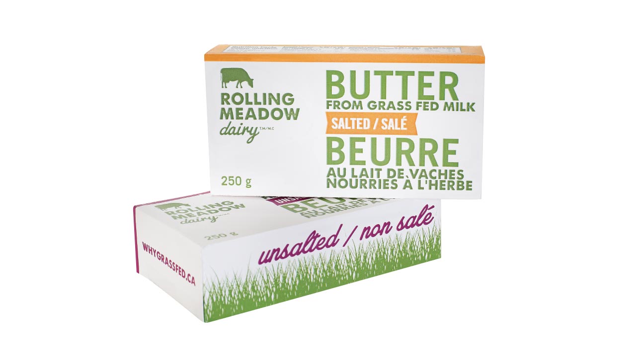 Rolling Meadow Dairy Packaging Design