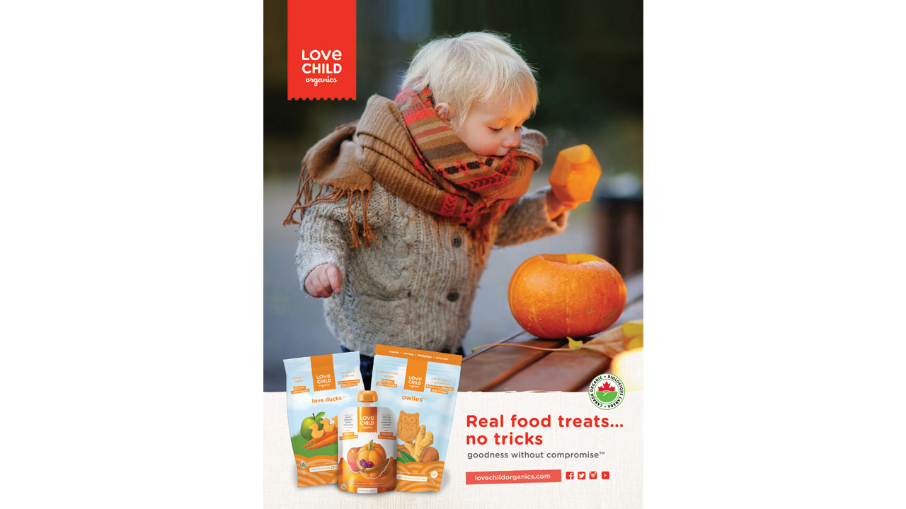 Love Child Organics Advertising