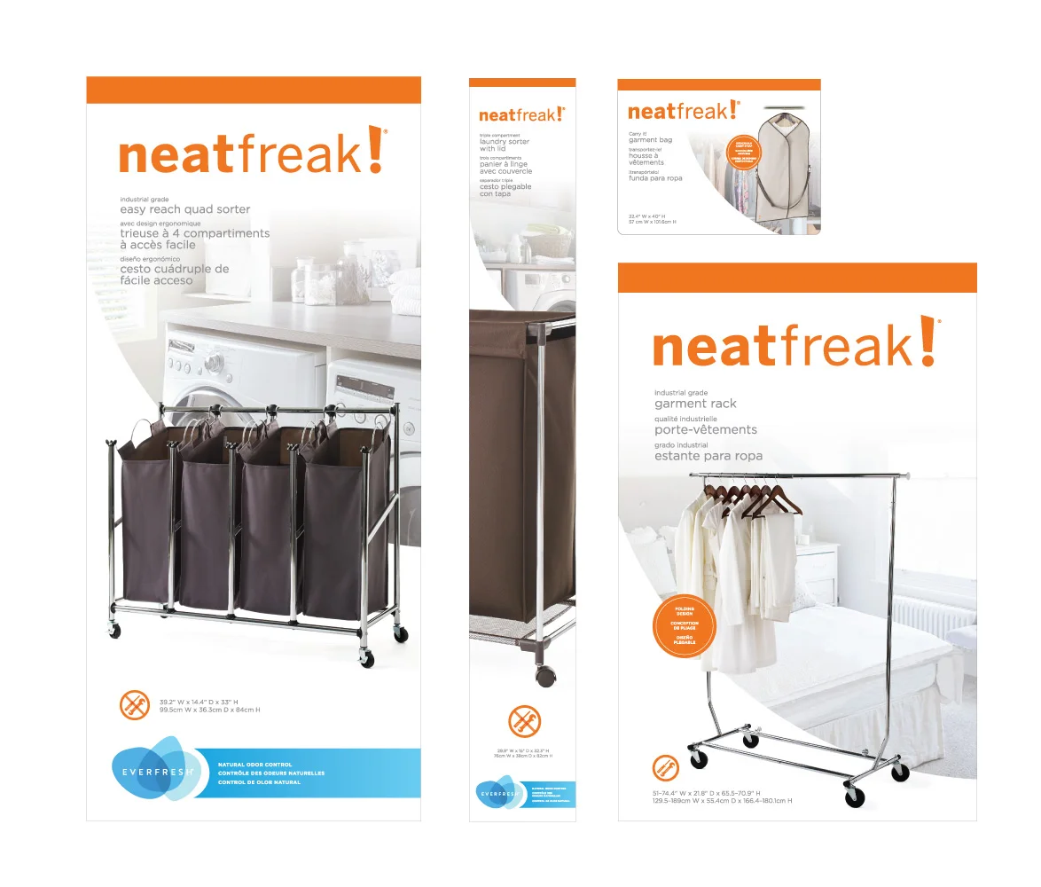 Neatfreak Packaging Design