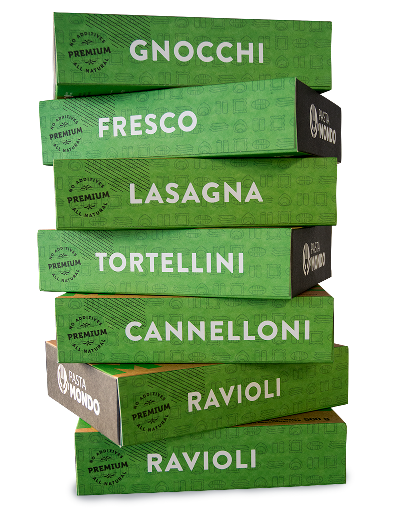 Pasta Mondo Packaging Design