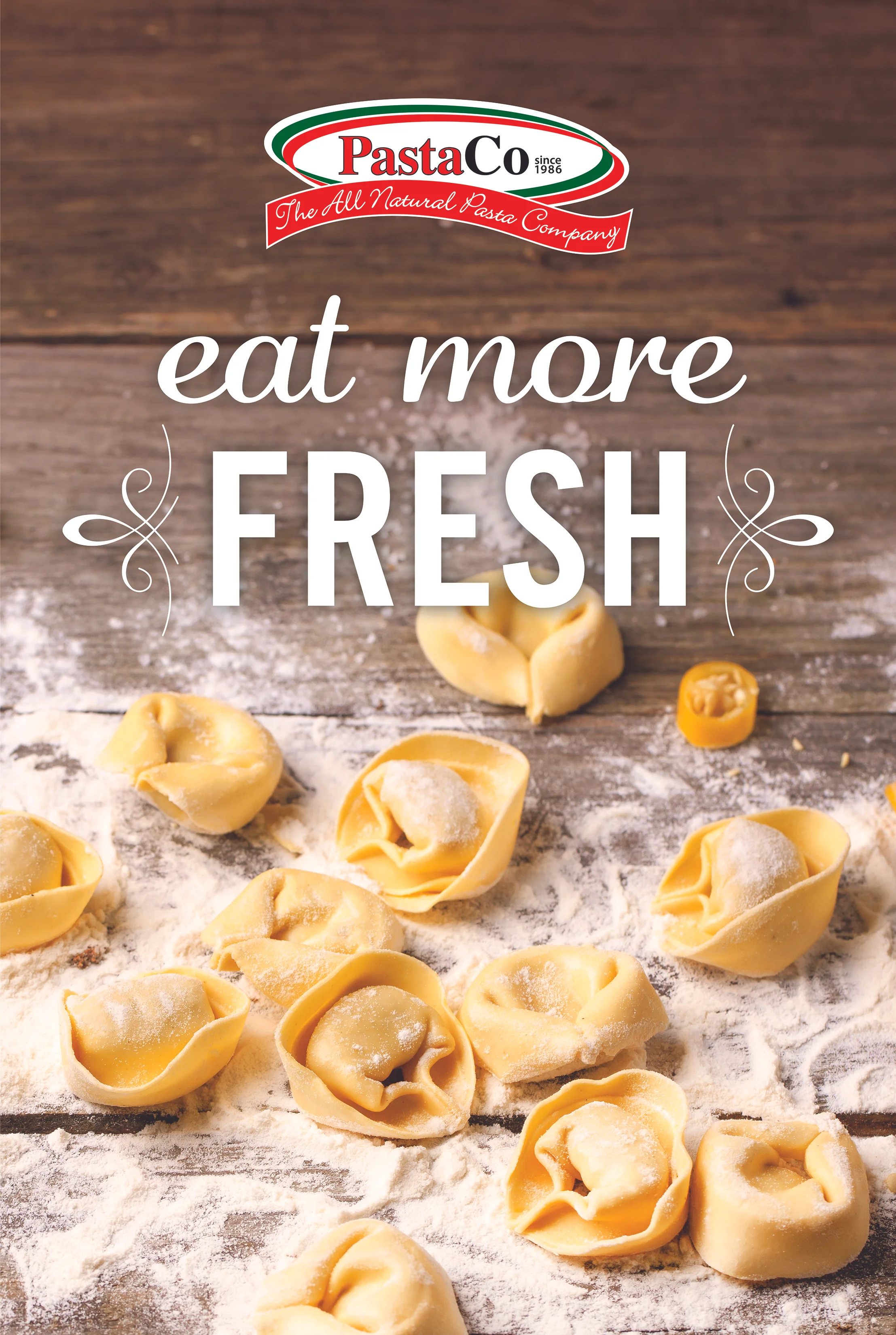 Pasta Co. Tradeshow Poster Design