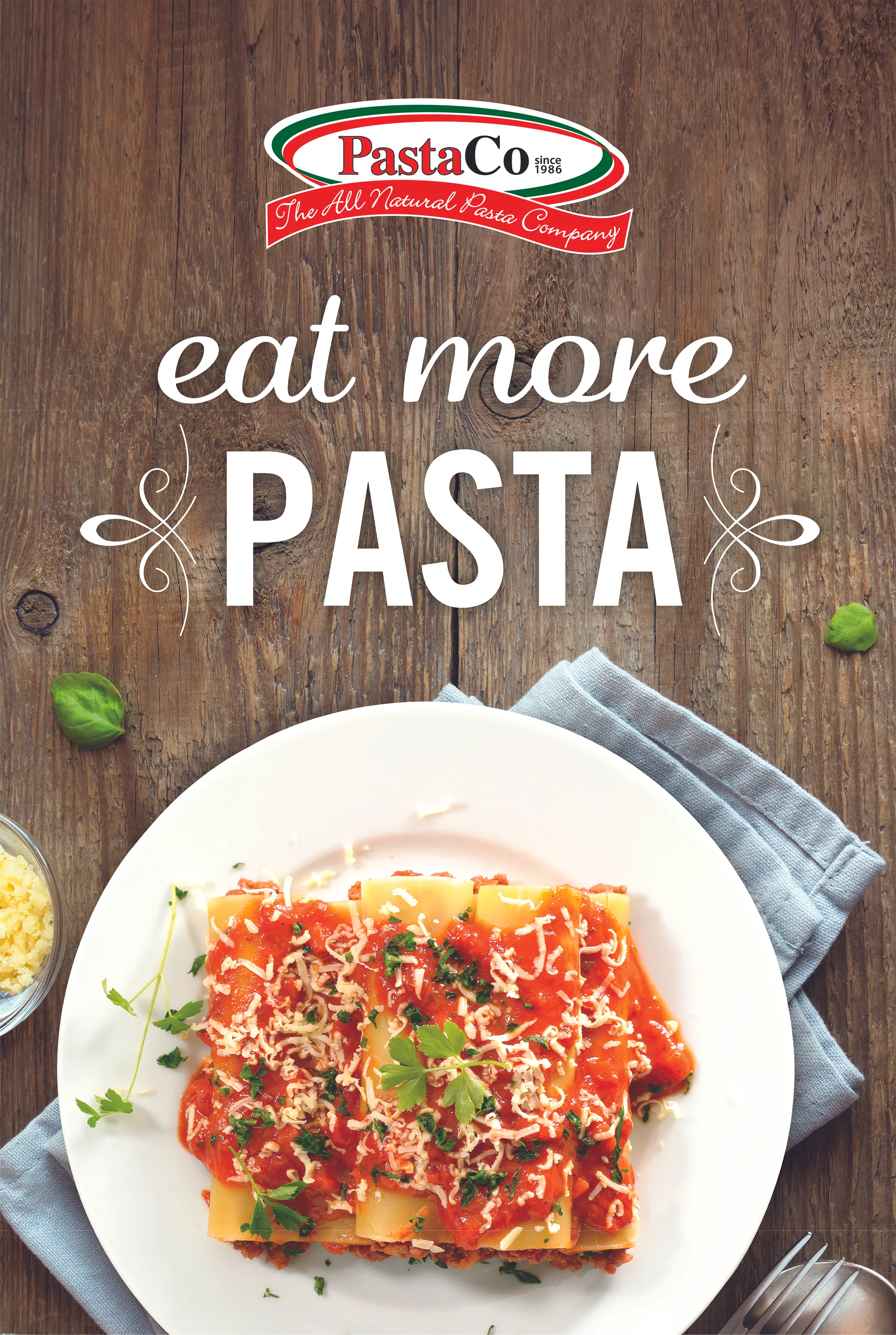 Pasta Co. Tradeshow Poster Design