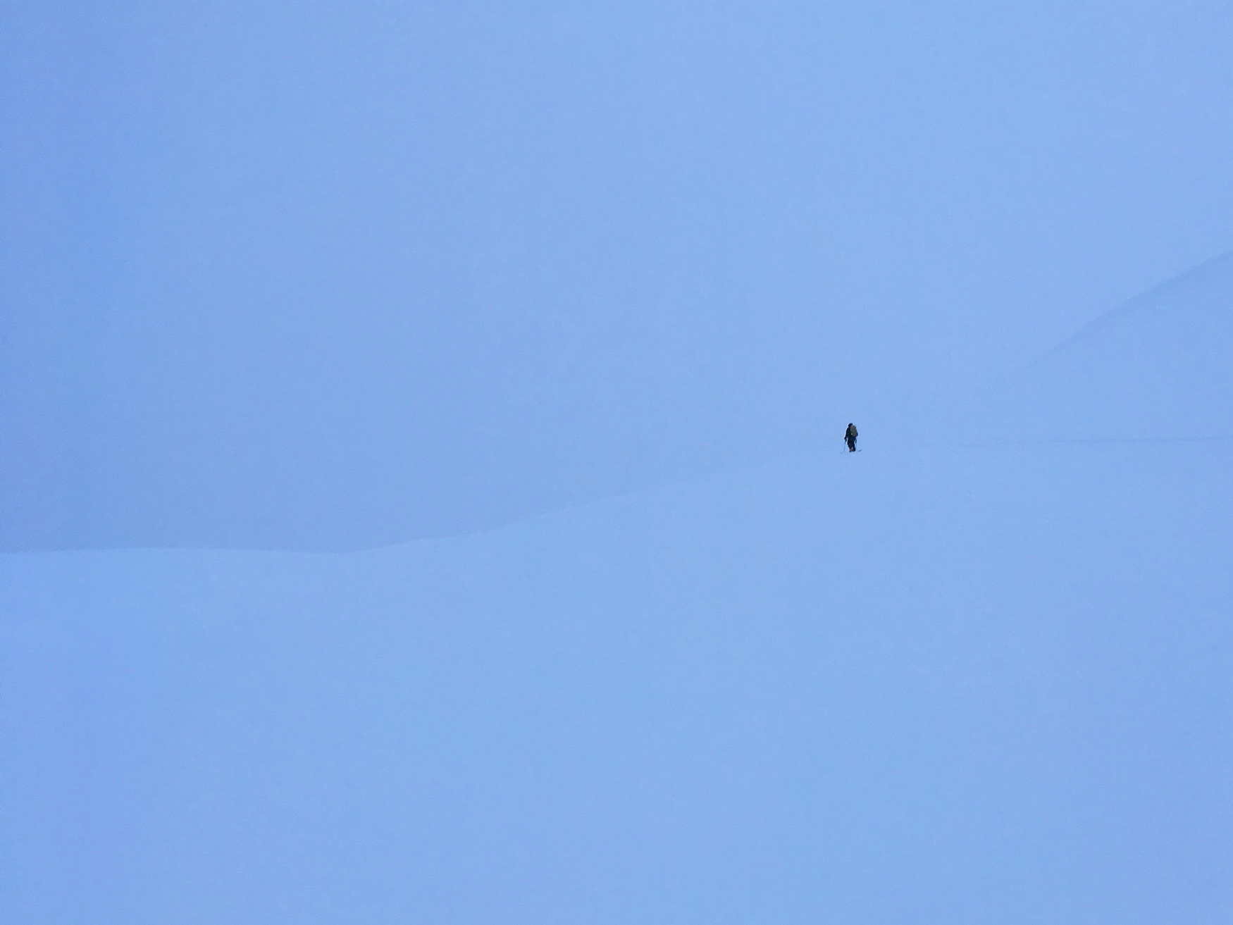 Skinning in flat light.
