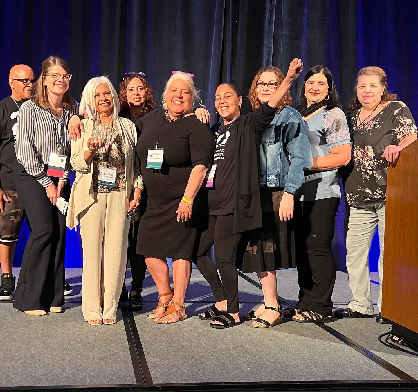 What an honor it was to participate in the 2023 Innocence Network Conference and to celebrate this years winners of the Champions of Justice Award, the ladies of the @innocentdemand_justice committee. In 1999
a group of mothers, aunts, siblings and f