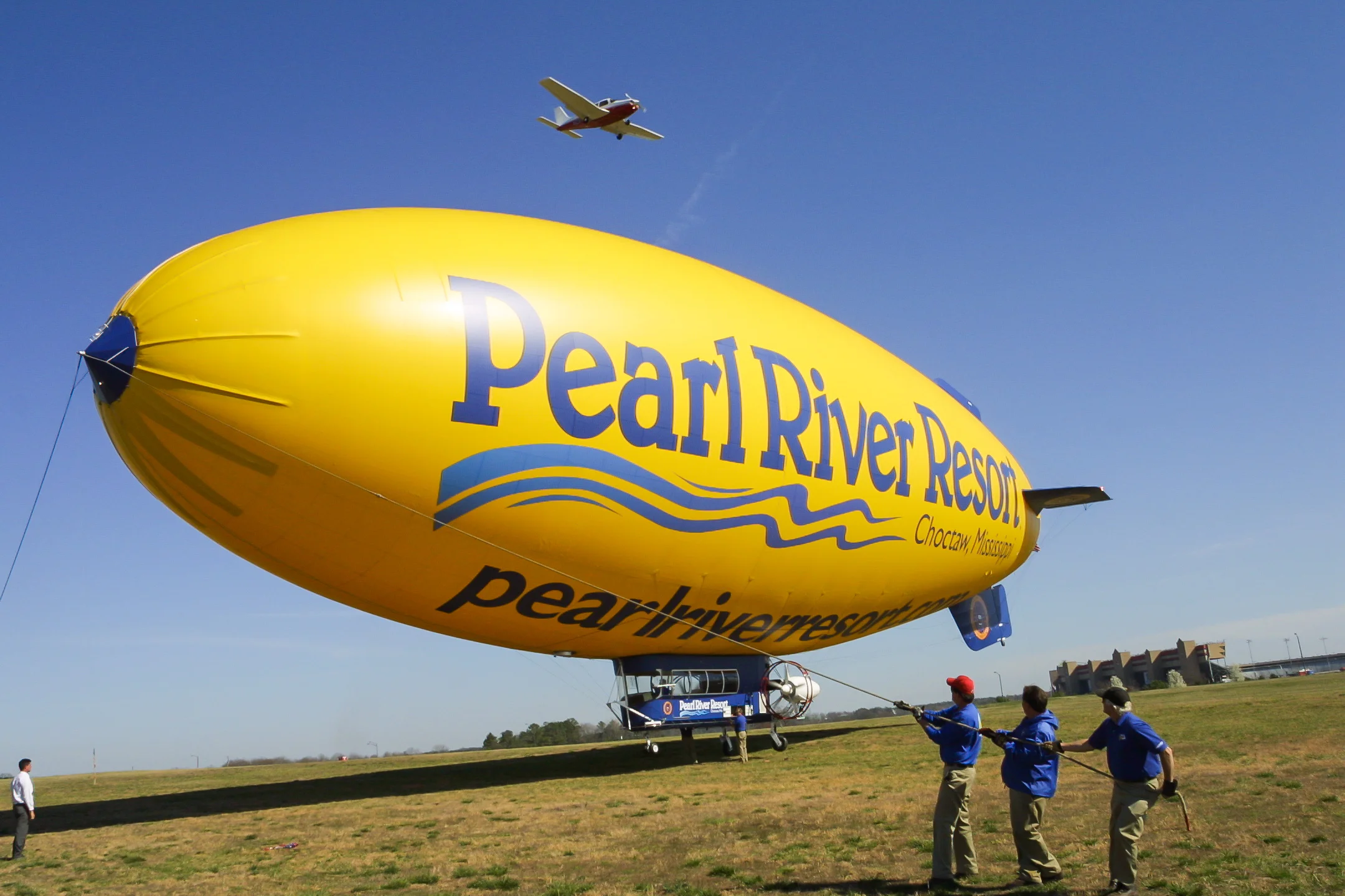 Pearl River Resort blimp