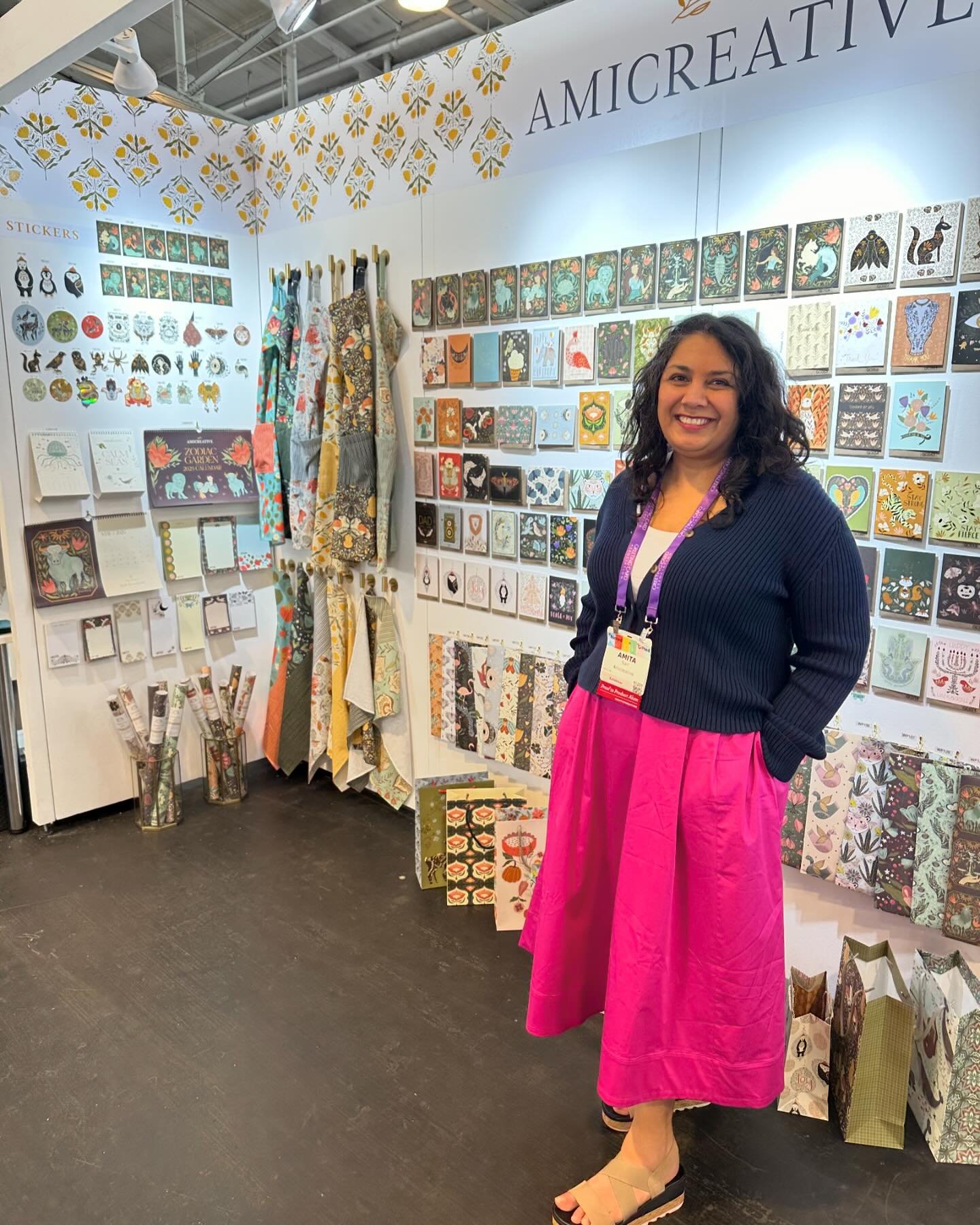 Day 2 of @noted_expo is here! Retailers and reps stop by booth 307 to see all our newest releases. #notedgifted2024 #greetingcarddesign #washitape #wholesale