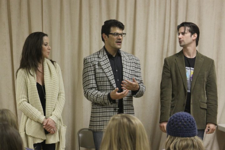 Sara Schmidt, Peter Gregus and Dominic Nolfi