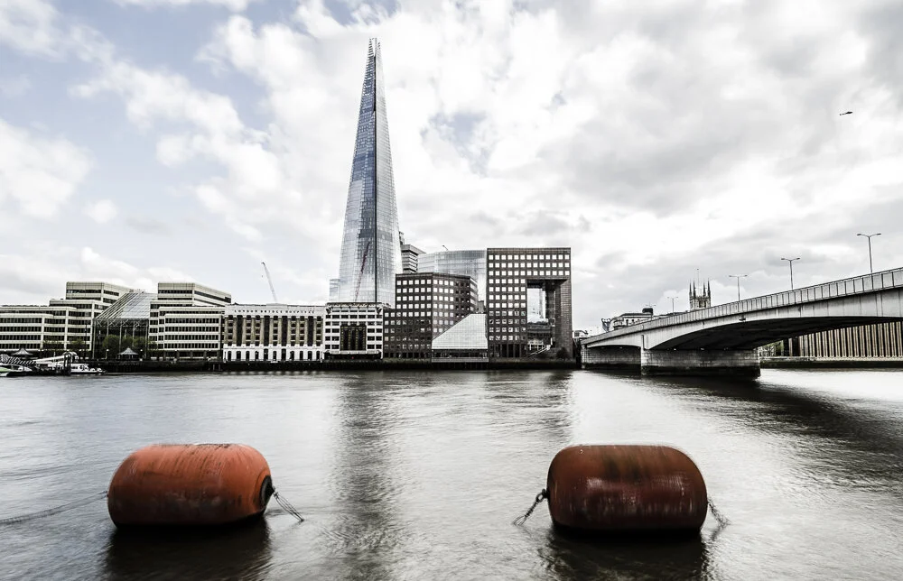 View of the shard, London, exterior and interior photography