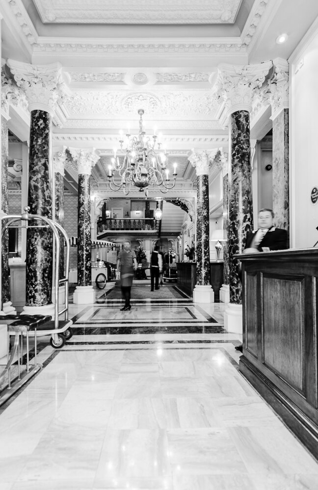 Grand Hotel Brighton, Entrance at the Grand Hotel, Grand Hotel entrance
