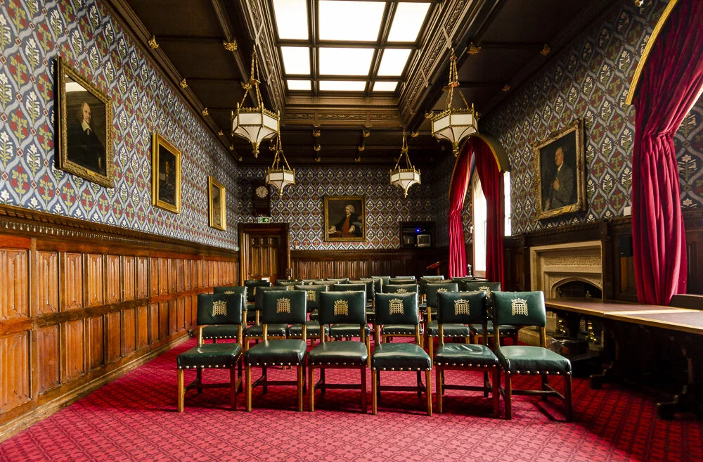 House of Commons Interior, Interior shot of room at house of commons