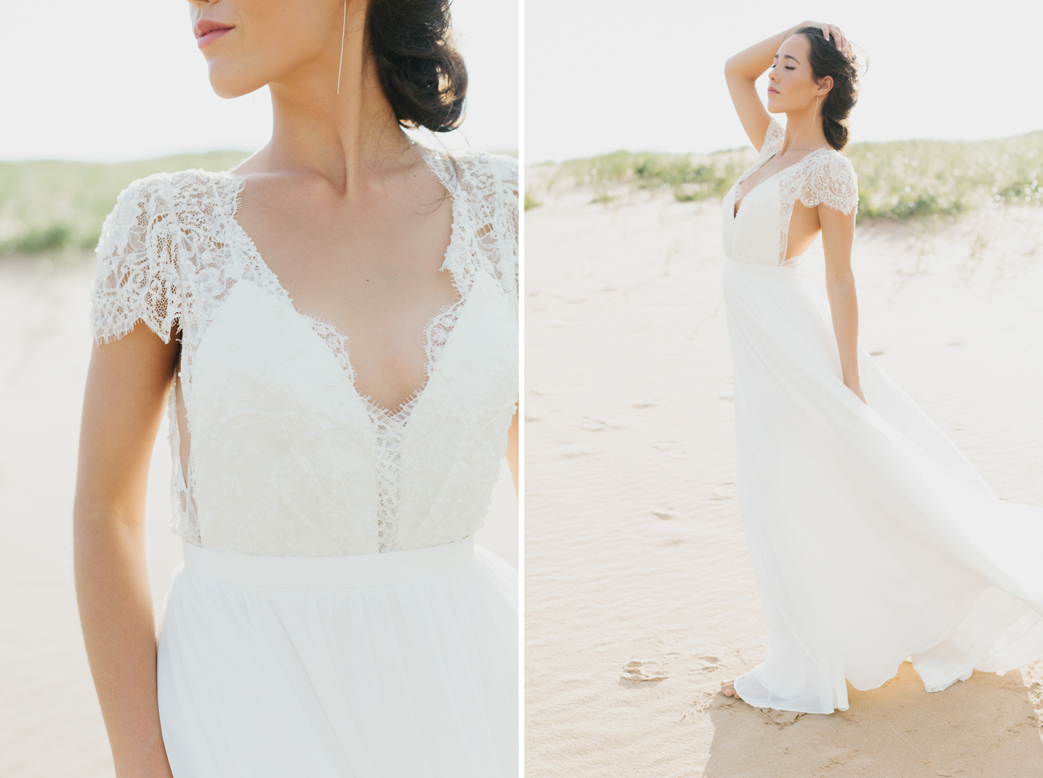 Sleeping Bear Dunes Bridal Portraits Wedding Photographer Mae Stier-001.jpg