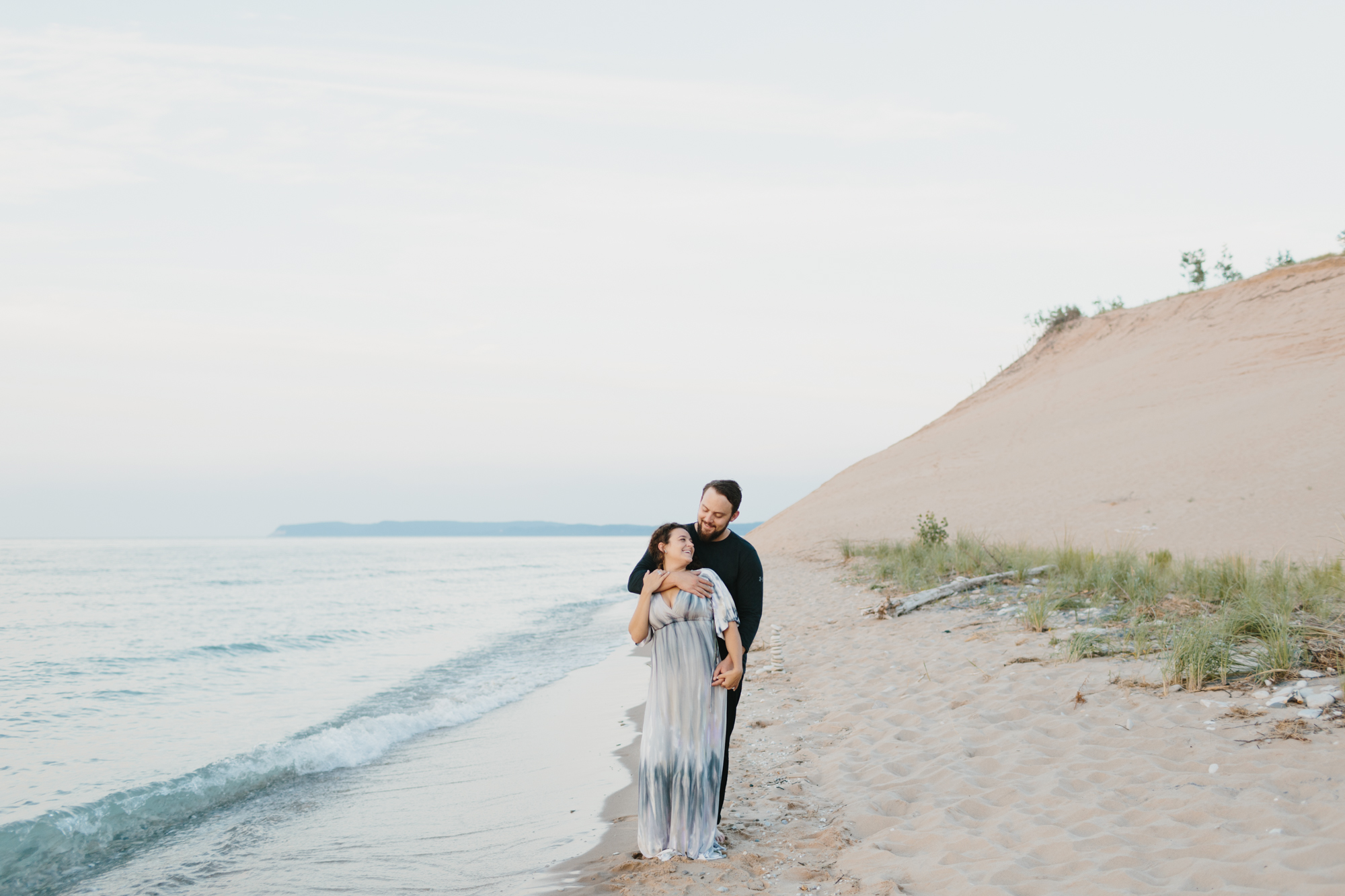 Northern Michigan Sleeping Bear Dunes Wedding Engagement Photographer Mae Stier-036.jpg